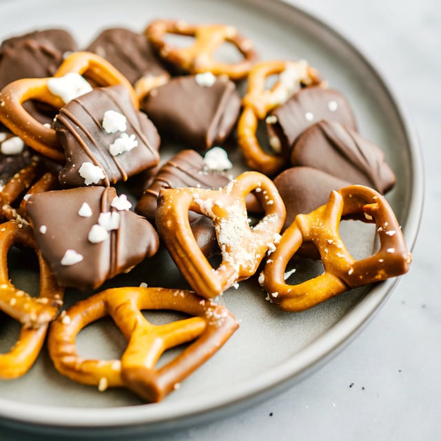 Chocolate Pretzel Nachos
