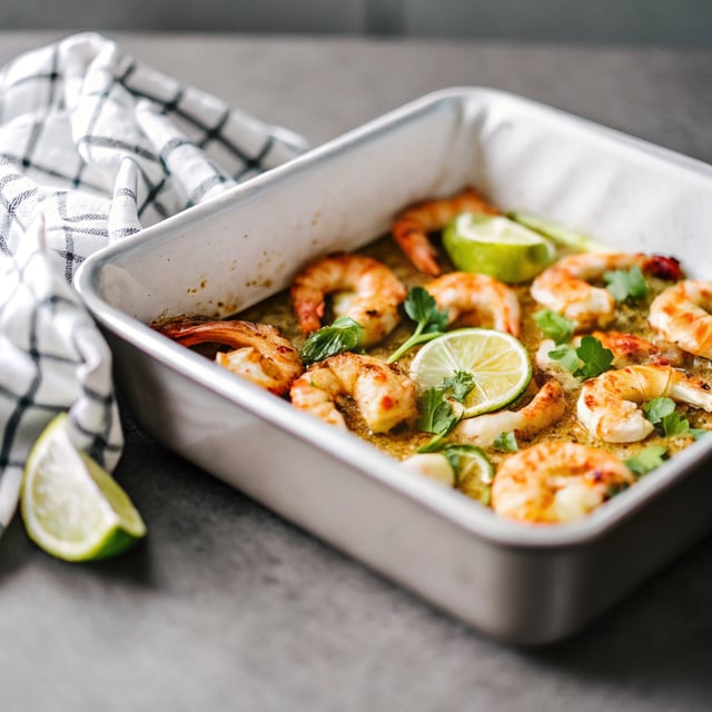 Cilantro Lime Baked Shrimp