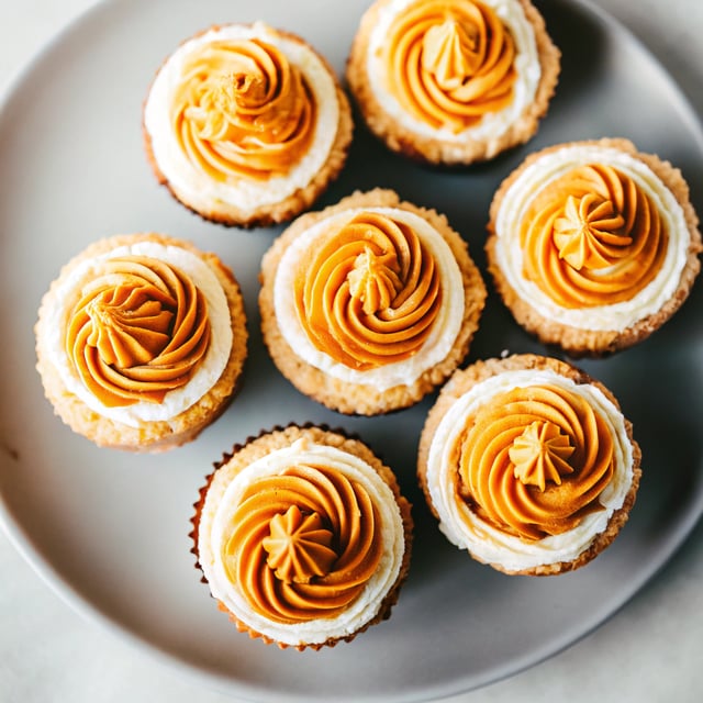 Cinnamon Mini-Cheesecakes with Pumpkin Pie Frosting