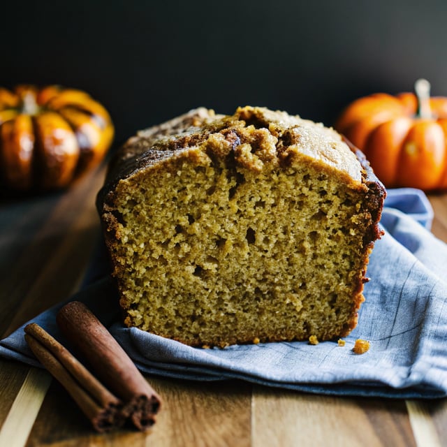 Coconut Oil Pumpkin Bread