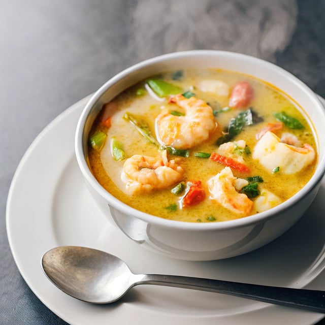 Coconut Shrimp Soup