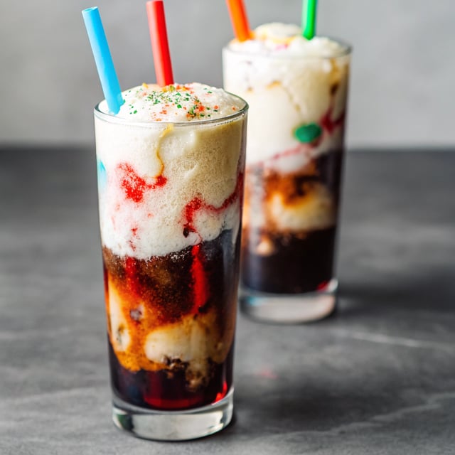 Coke Float Push-Up Pops