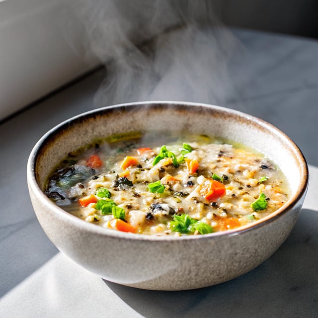 Cozy Autumn Wild Rice Soup