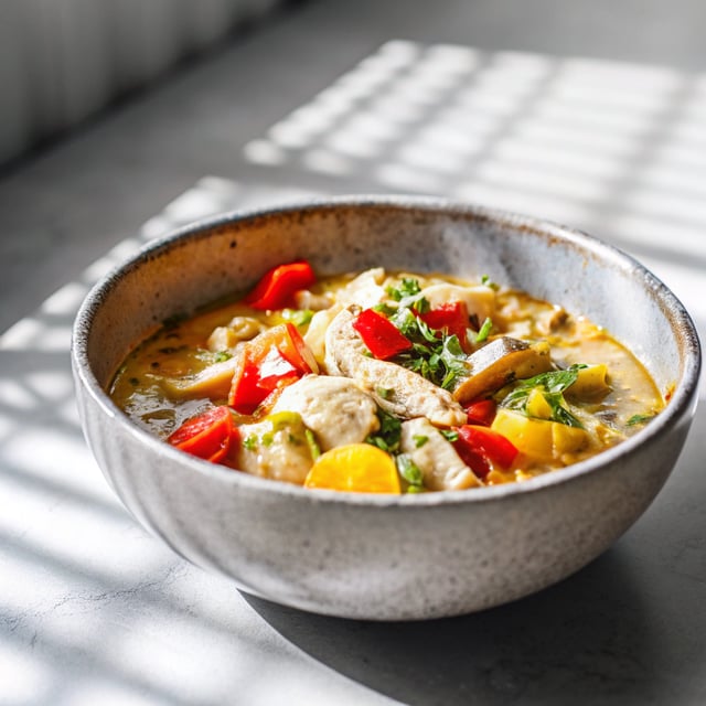 Cozy Chicken Curry Soup