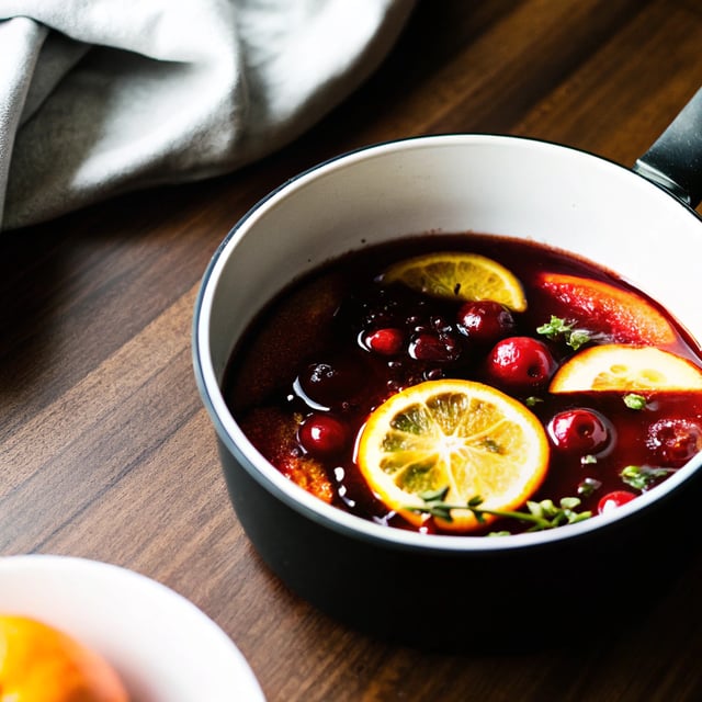Cranberry Mulled Wine