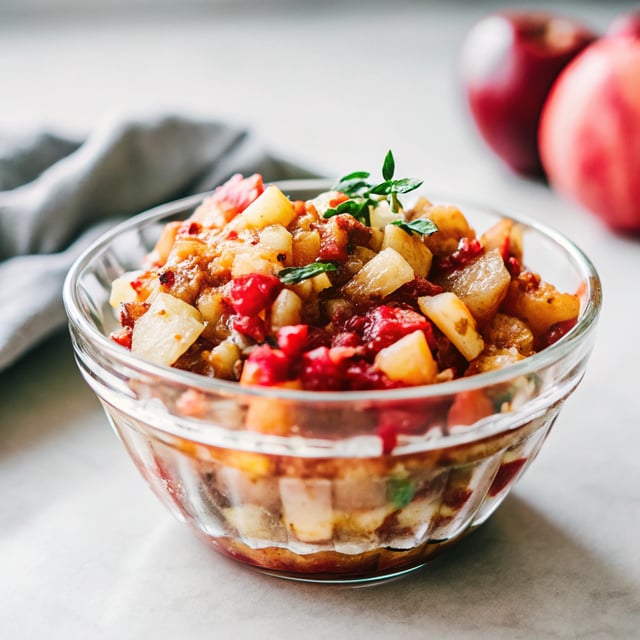 Cranberry Pear Relish