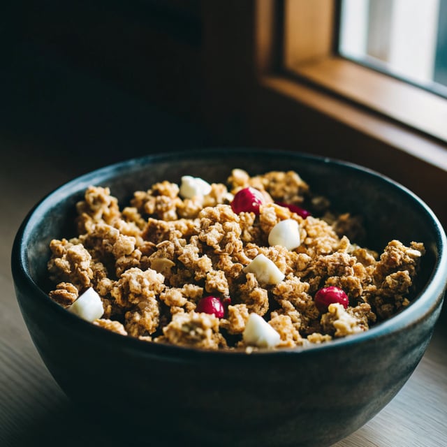 Cranberry White Chocolate Granola