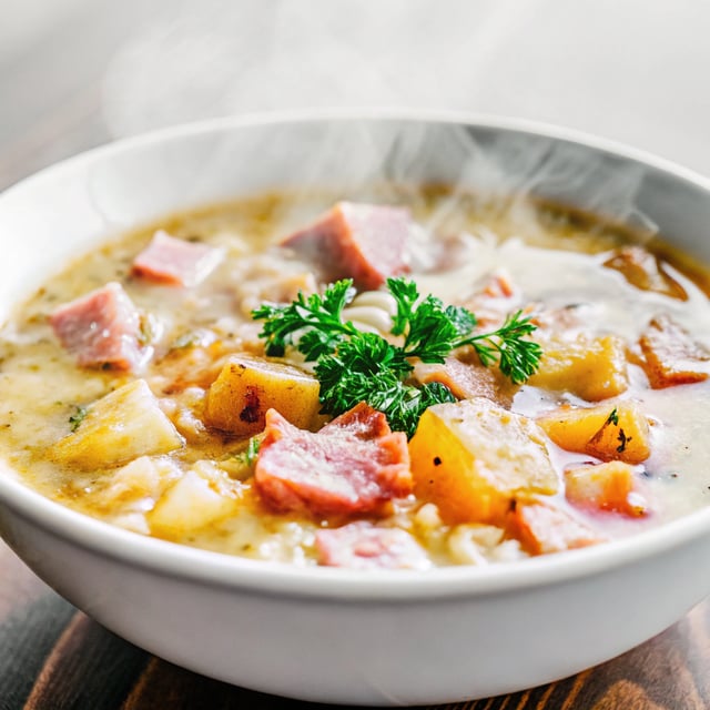 Creamy Ham and Potato Soup