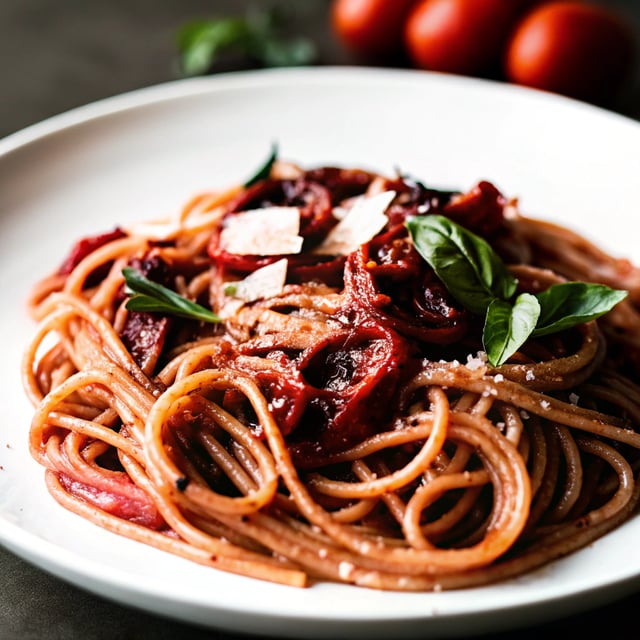 Creamy Rosé Pasta with Roasted Tomatoes
