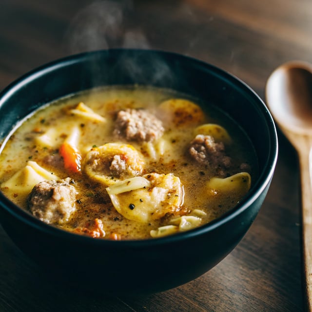 Creamy Tortellini and Sausage Soup
