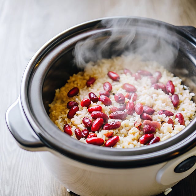 Crock Pot Red Beans and Rice