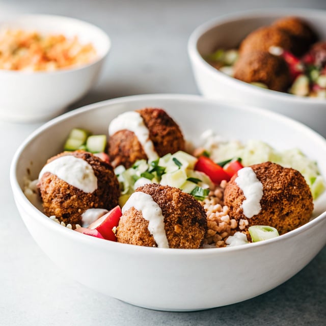 Crumbled Falafel Bowls