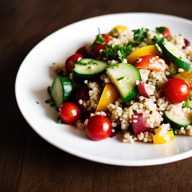 Cucumber Quinoa Salad