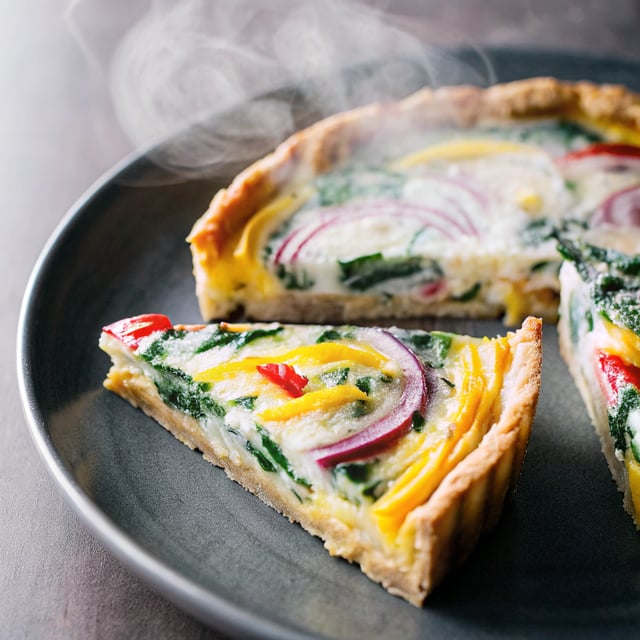 Dairy-Free Vegetable Quiche (with Eggs)