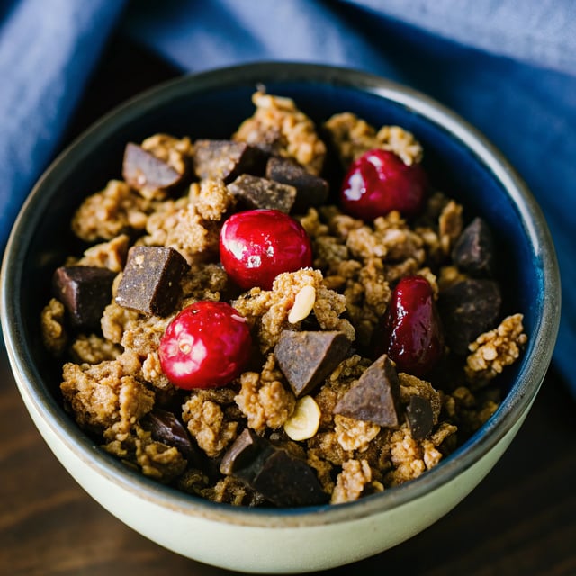 Dark Chocolate Cherry Granola