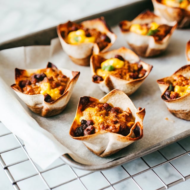 Easy Enchilada Cups