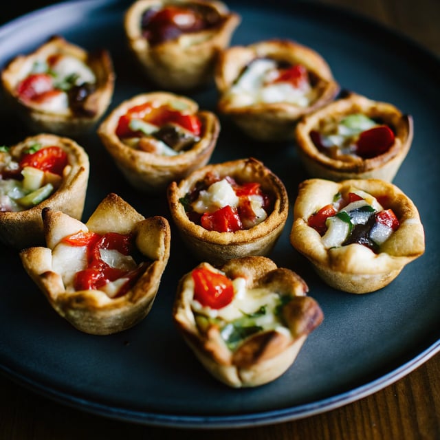 Easy Pizza Cups