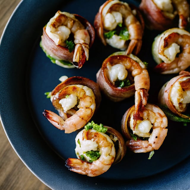 Easy Prosciutto-Wrapped Shrimp