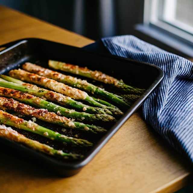 “Everything” Roasted Asparagus