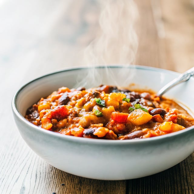 Extra Veggie Vegetarian Chili