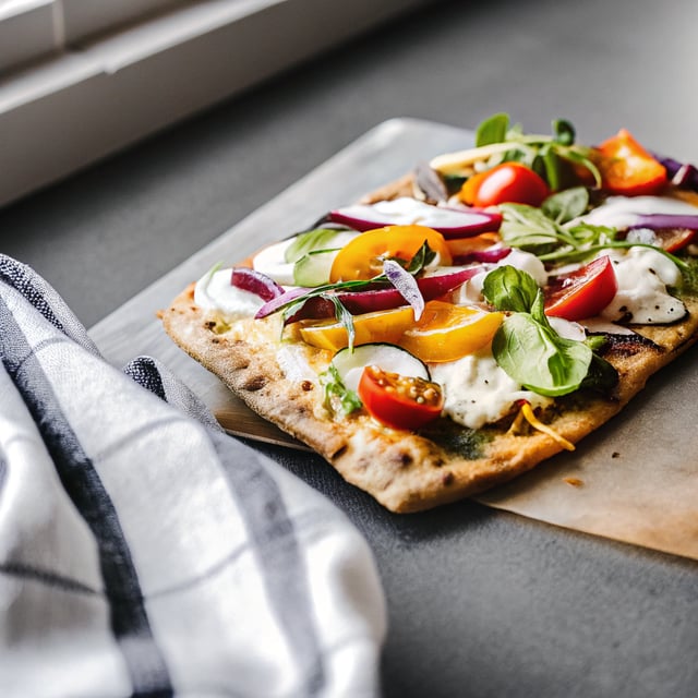 Flatbread Veggie-Lovers Pizza