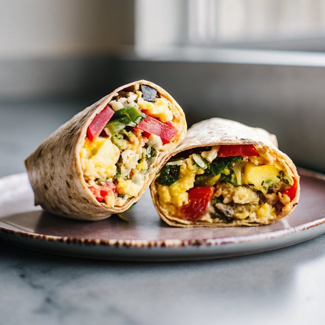 Freezer Breakfast Burritos