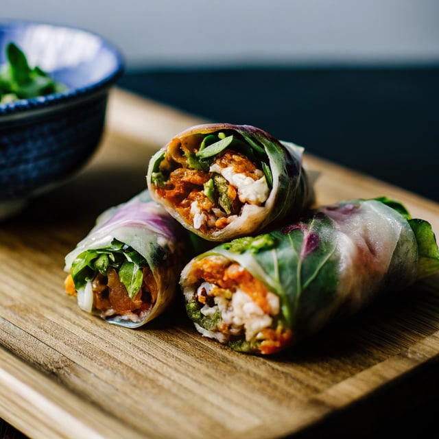 Fresh Vietnamese Spring Rolls