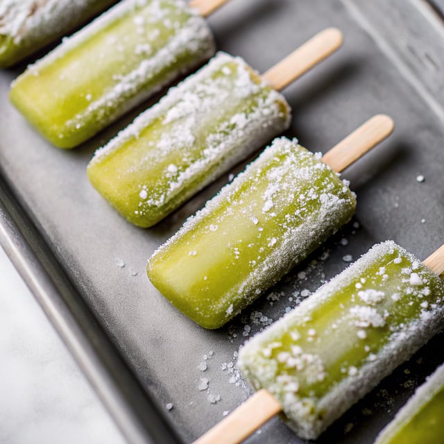 Frozen Margarita Pops