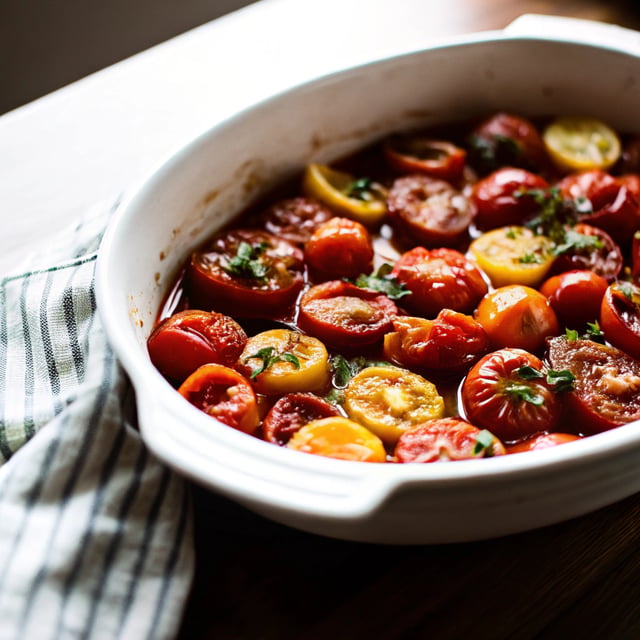Garlic & Herb Tomatoes