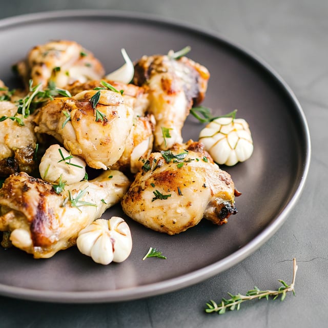 Garlic Lovers Baked Chicken