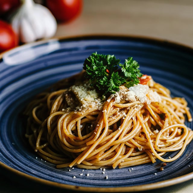Garlic Lovers’ Spaghetti