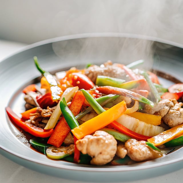 Ginger Vegetable Stir Fry