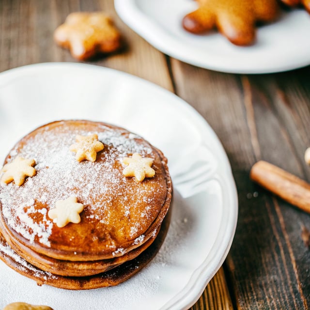 Gingerbread Pancakes