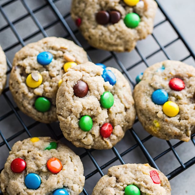 Granola M&M Cookies