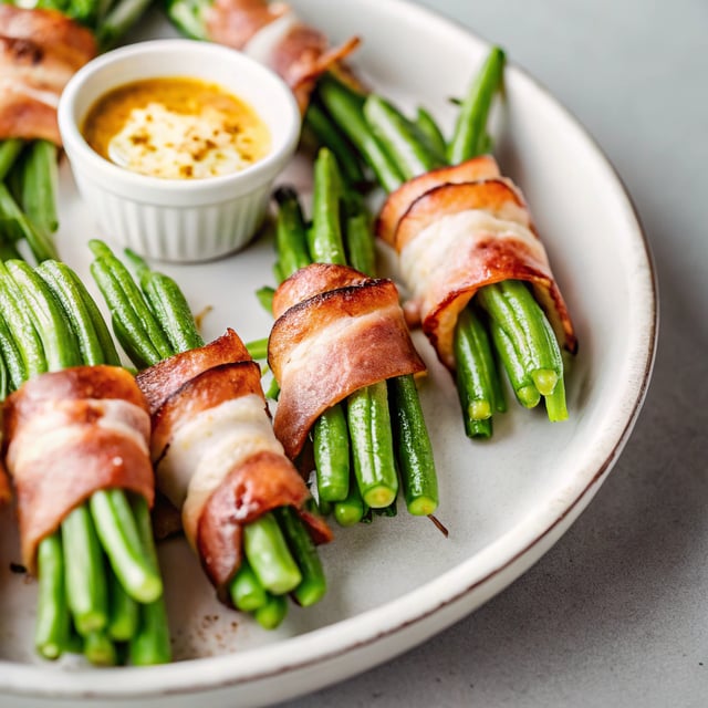Green Bean Bundles with Honey Garlic Butter