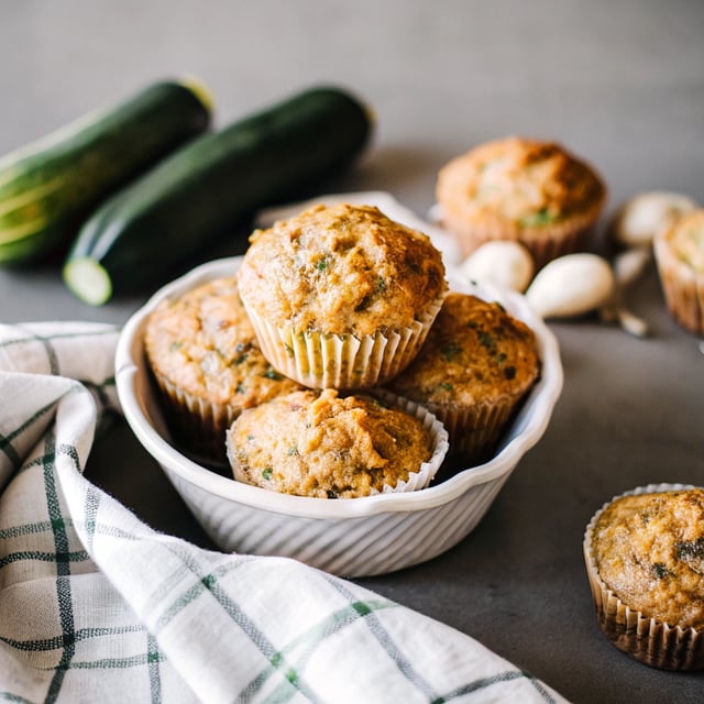 Healthy Zucchini Muffins