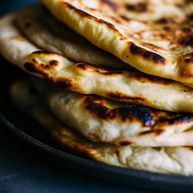 Homemade Naan
