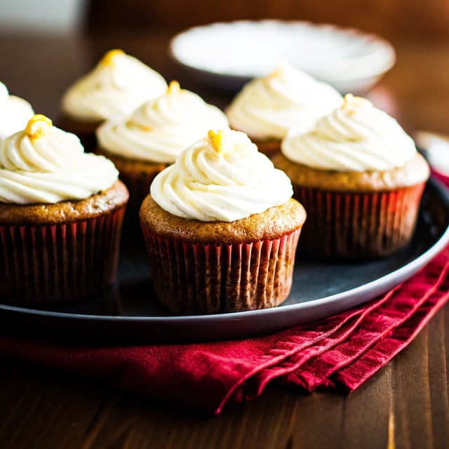 Honey Lemon Cupcakes (with Honey Cream Cheese Frosting)