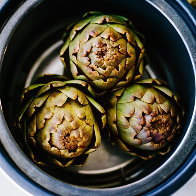 Instant Pot Steamed Artichokes