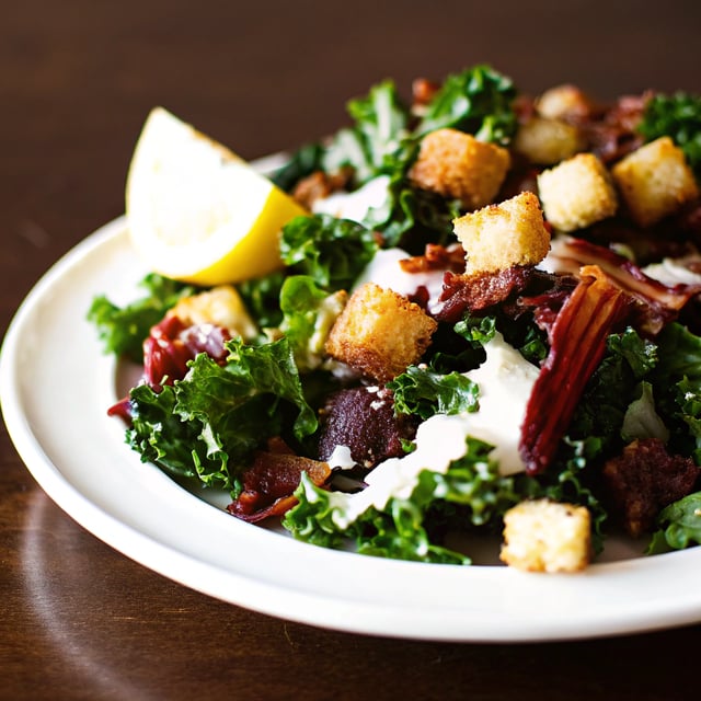 Kale Caesar Salad