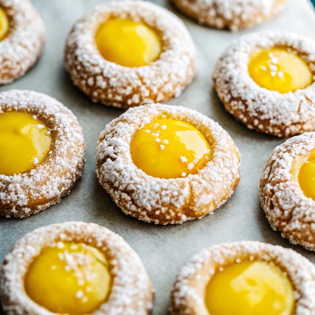 Lemon Thumbprint Cookies