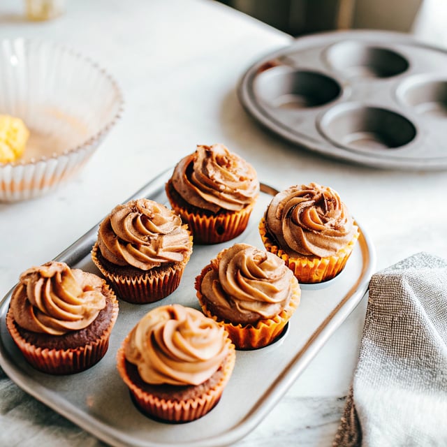 Mayan Chocolate Cupcakes with Cocoa-Cinnamon Buttercream