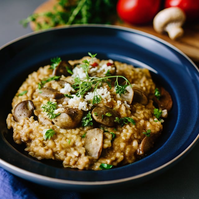 Mushroom Risotto