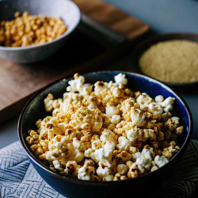 “Nooch” (Nutritional Yeast) Popcorn