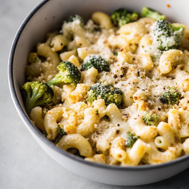 One Pot Broccoli Mac and Cheese