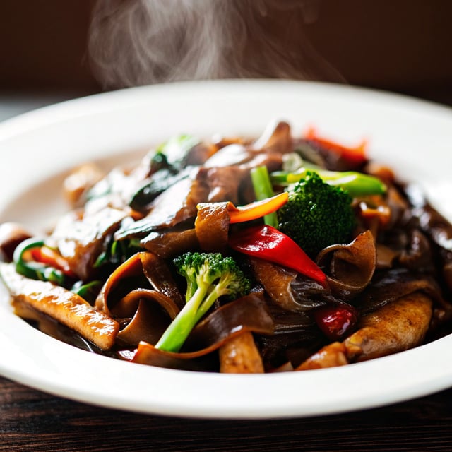 Pad See Ew (Thai Sweet Stir Fried Noodles)