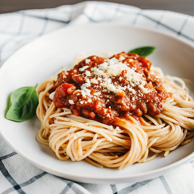 Pasta With Greek Cinnamon-Tomato Sauce