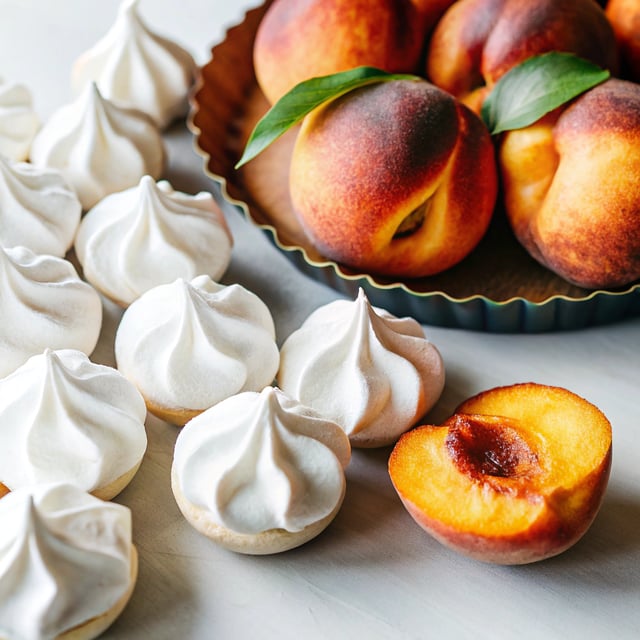 Peaches and Meringue