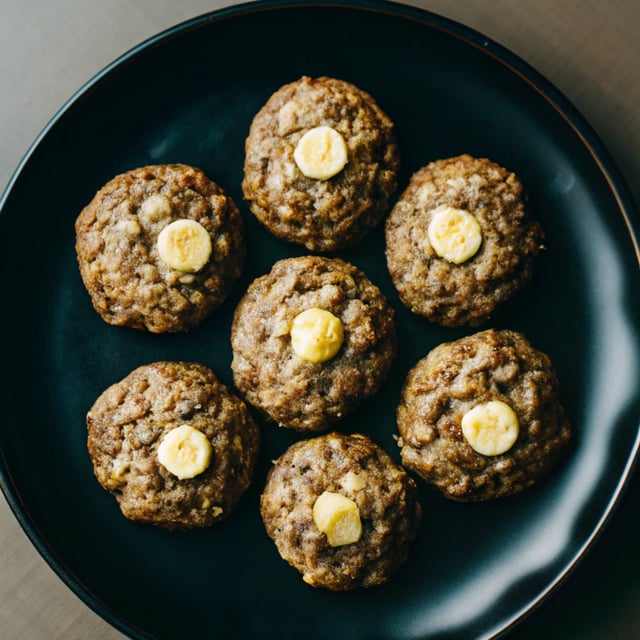 Peanut Butter Banana Cookies