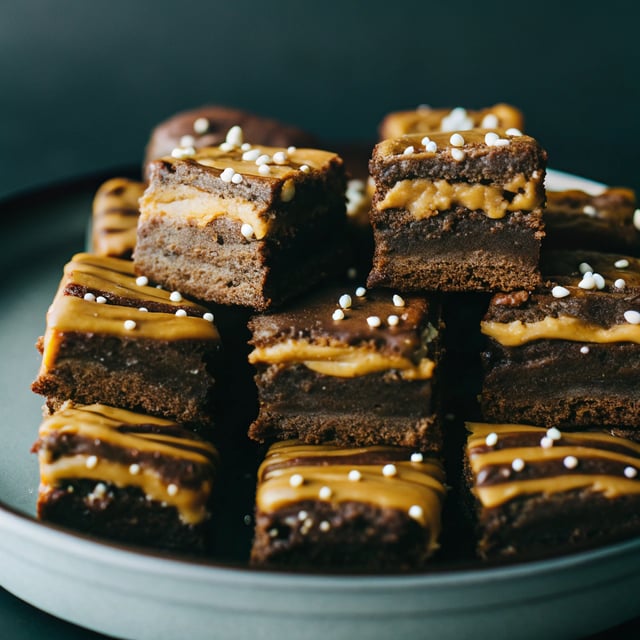 Peanut Butter Fudge Brownies